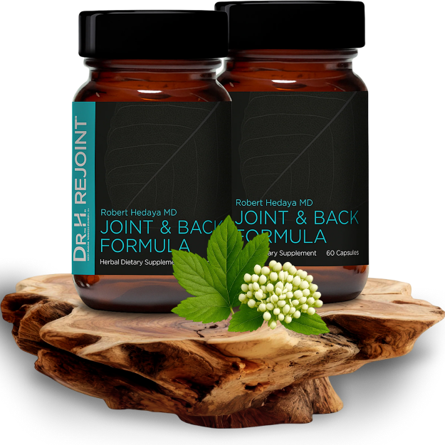 Two bottles of Dr. H Rejoint supplements.